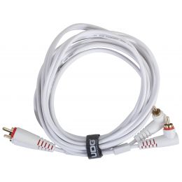 Аудиокабель UDG Set RCA Straight-RCA Angled White 3m (U97005WH)